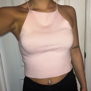 Forever 21 Light Pink Halter Top